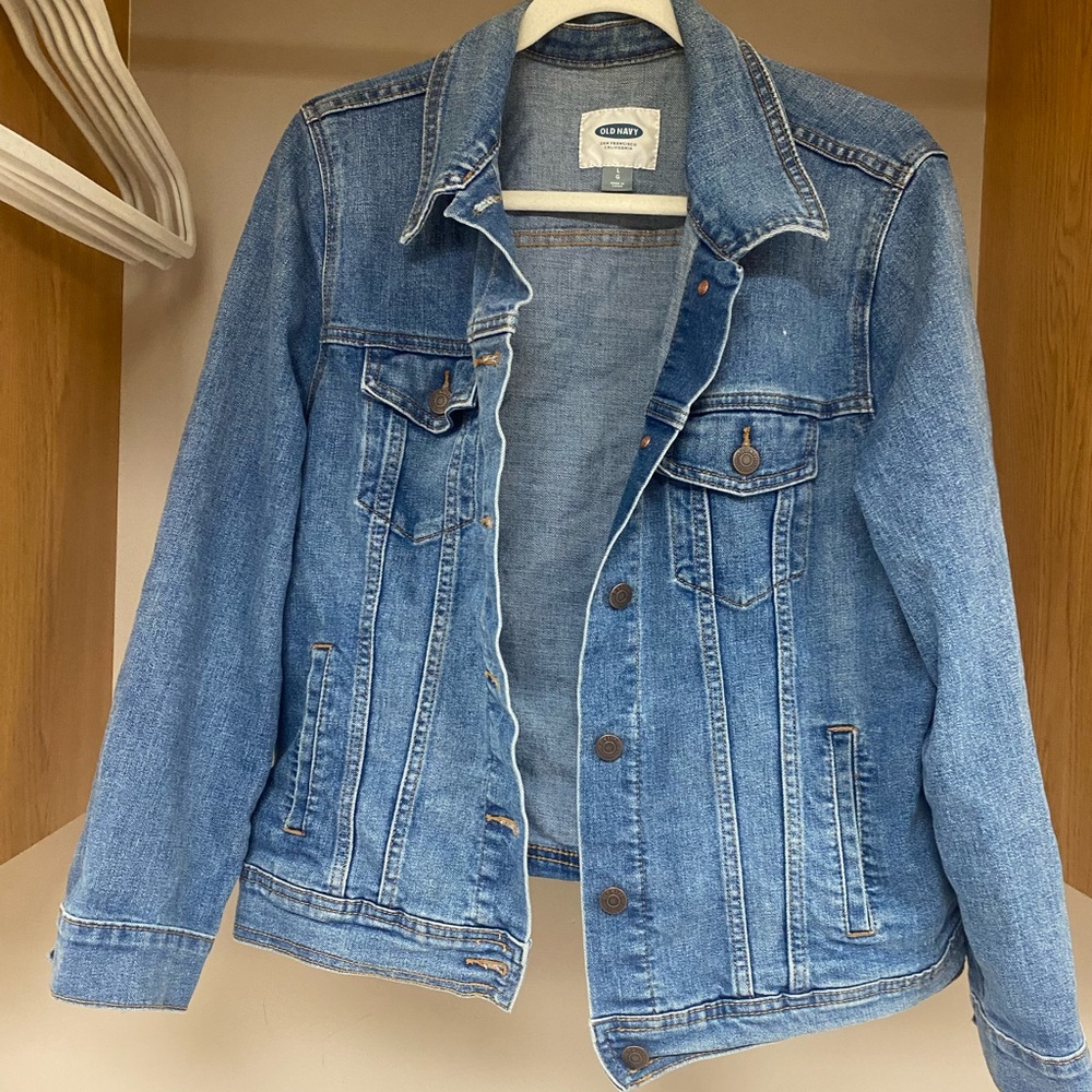 Old Navy Medium Blue Denim Jacket
